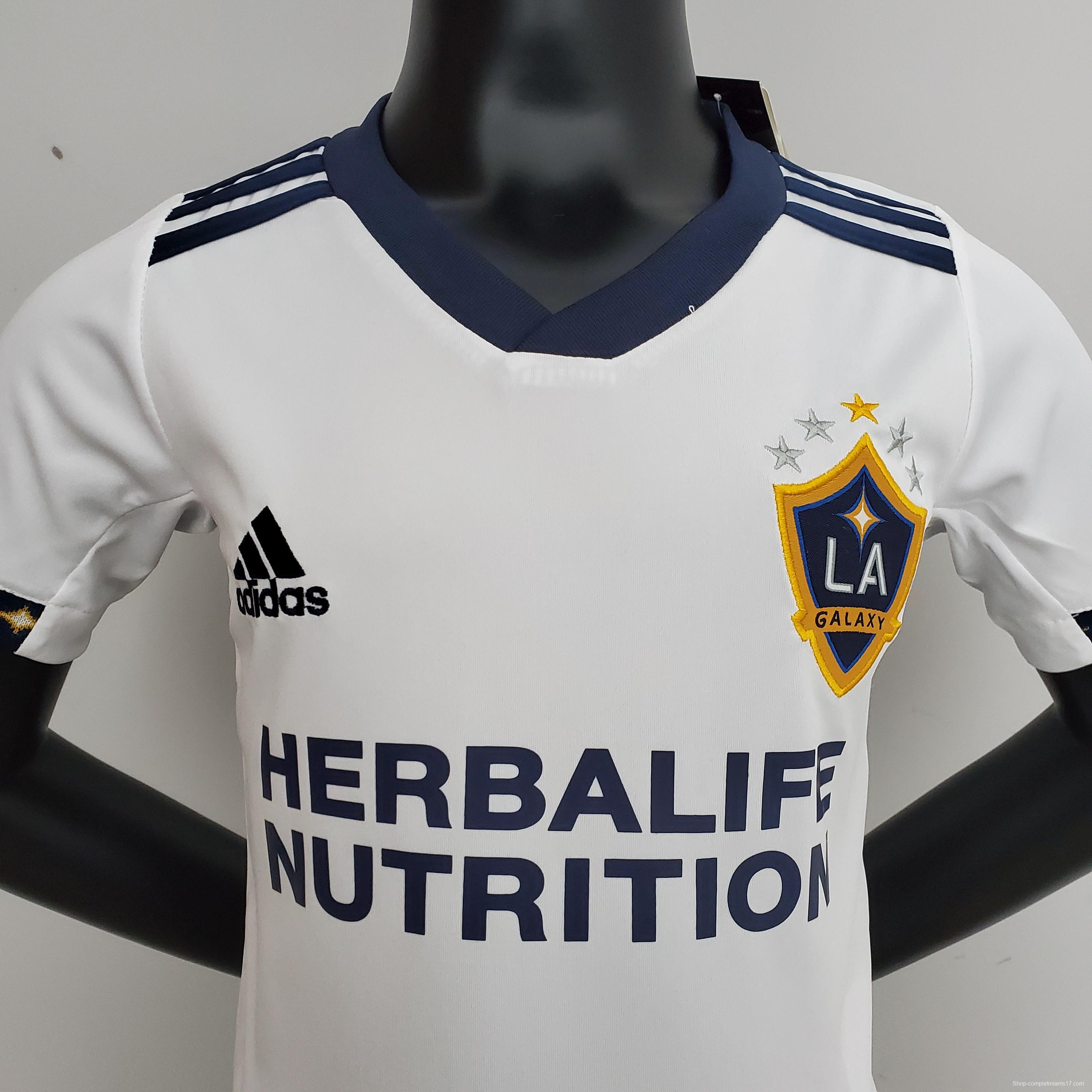 22/23 kids LA Galaxy Home Soccer Jersey