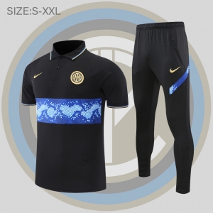 Inter Milan POLO kit black and blue pattern(not supported to be sold separately)