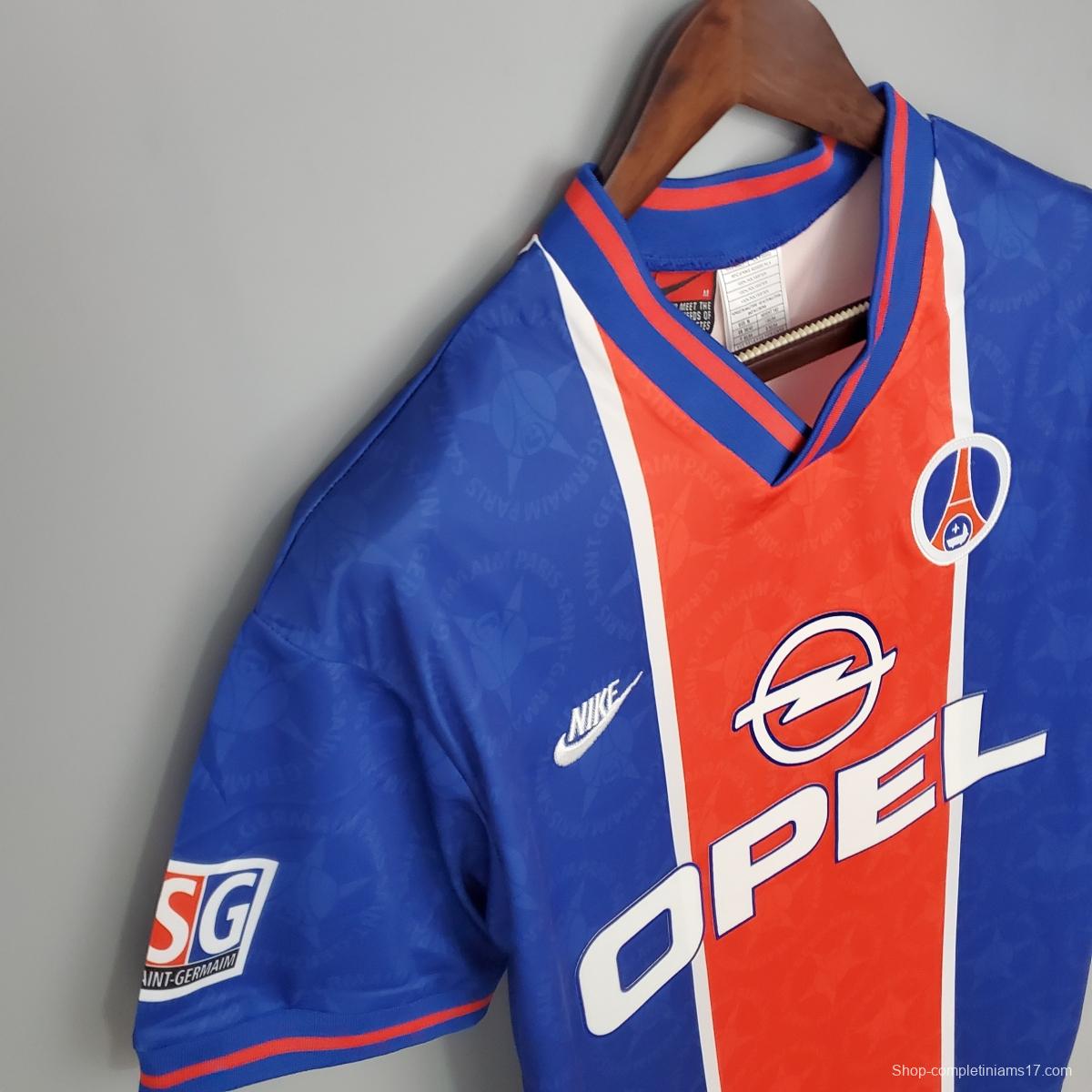 Retro PSG 95/96 home Soccer Jersey