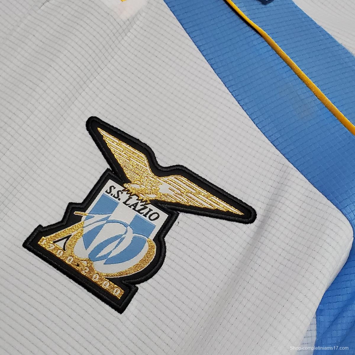 Retro 00/01 Lazio away Soccer Jersey