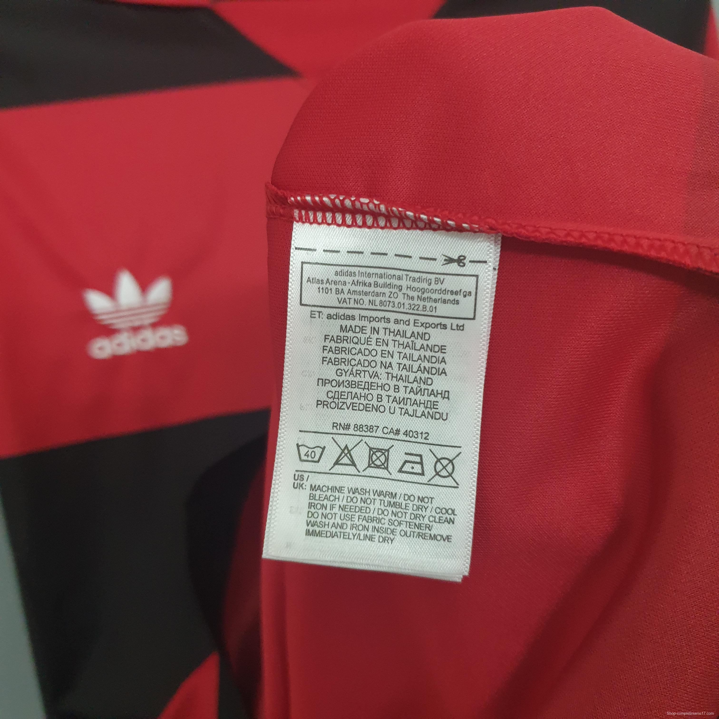 Flamengo 1982 retro shirt home Soccer Jersey