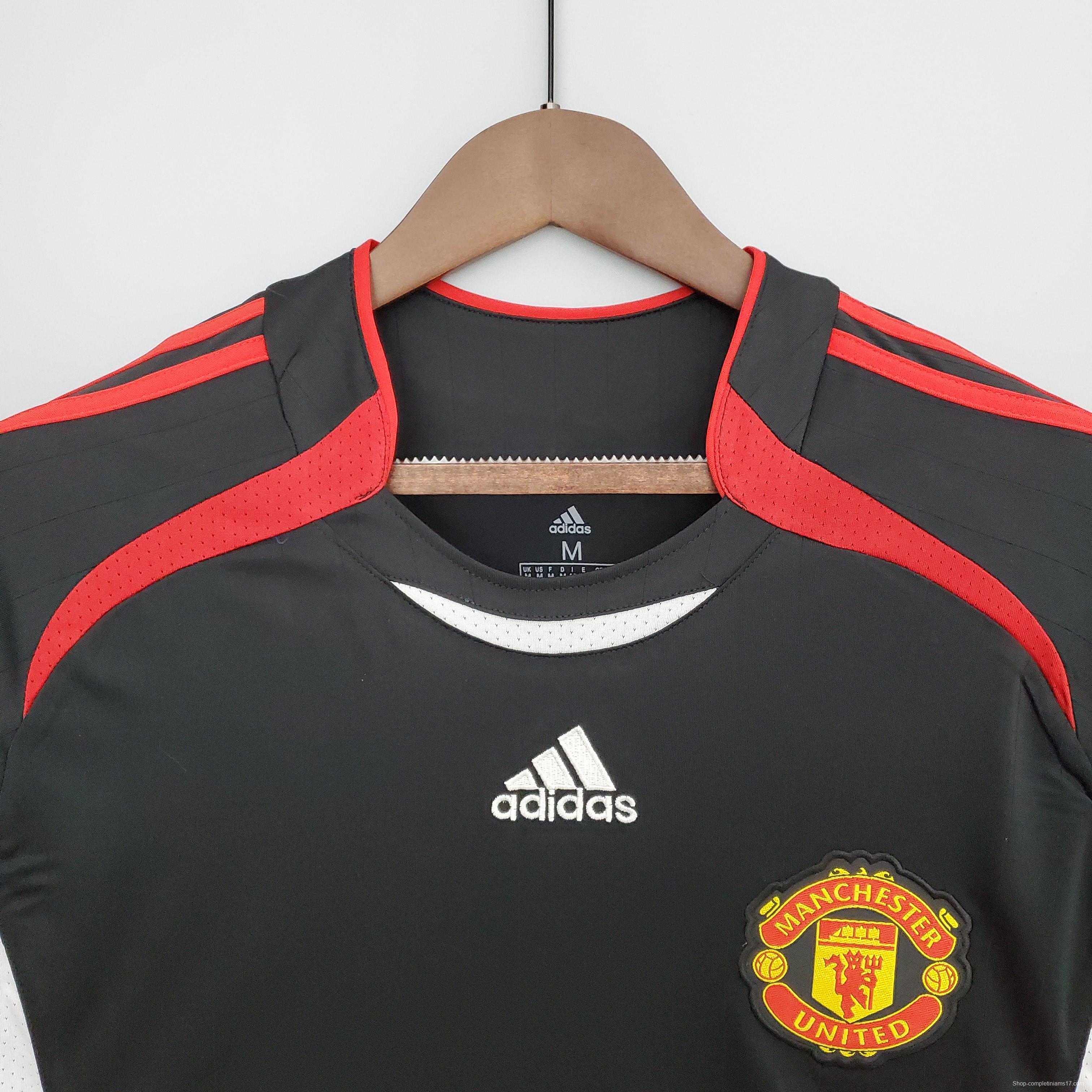 Manchester United Teamgeist series black Soccer Jersey