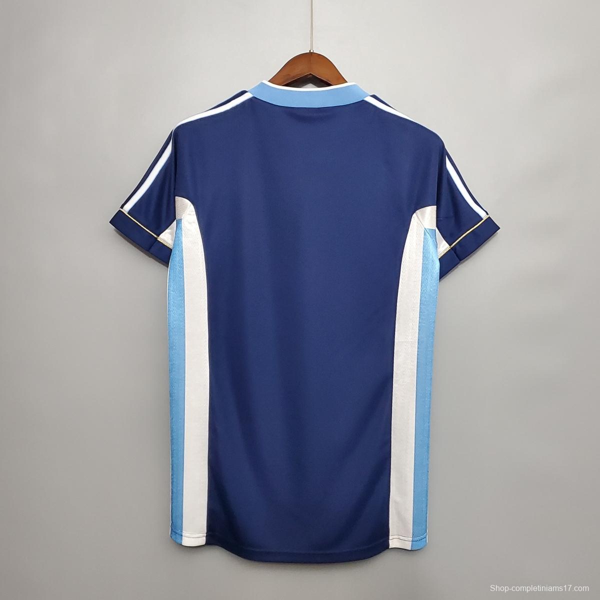 Retro Argentina 1998 away Soccer Jersey