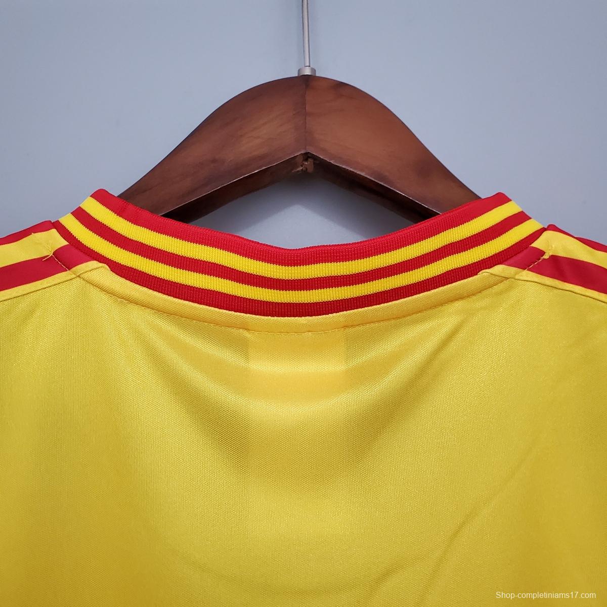 Retro Colombia 1990 home Soccer Jersey