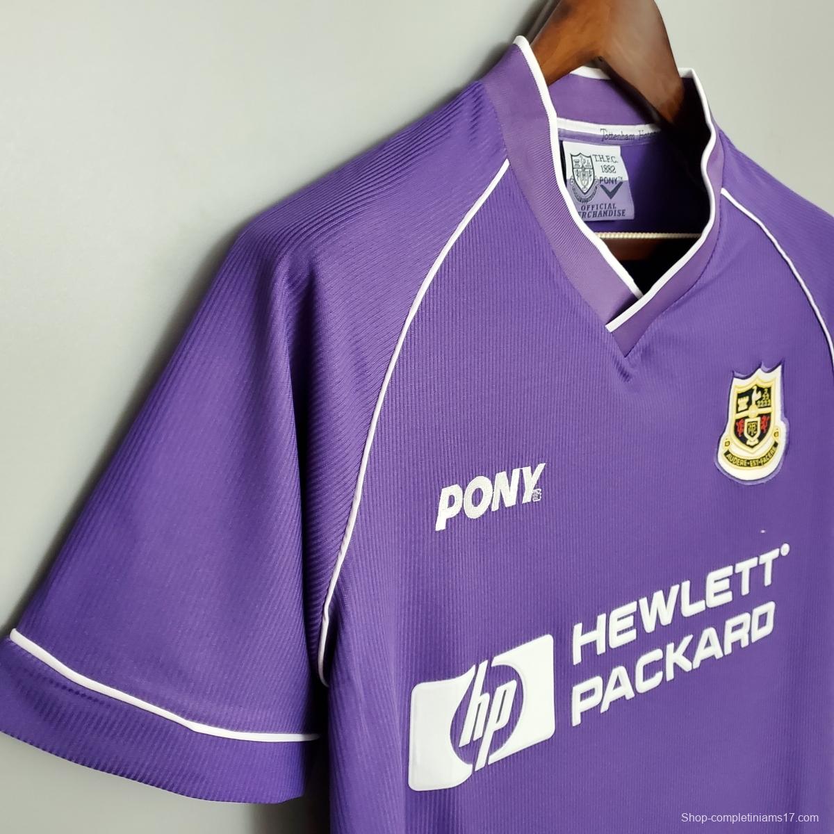 Retro Tottenham 1998 away Soccer Jersey