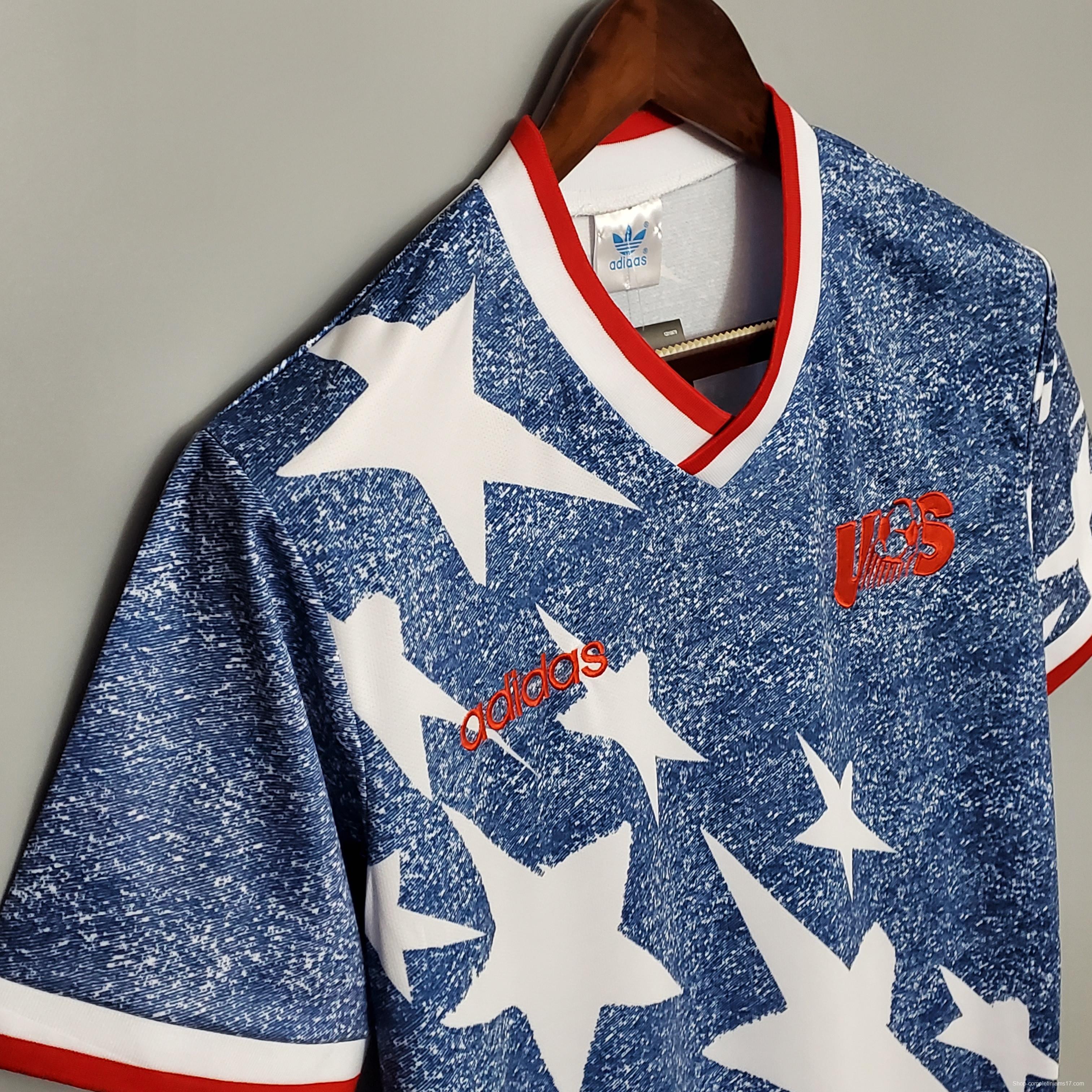 Retro 1994 USA away Soccer Jersey