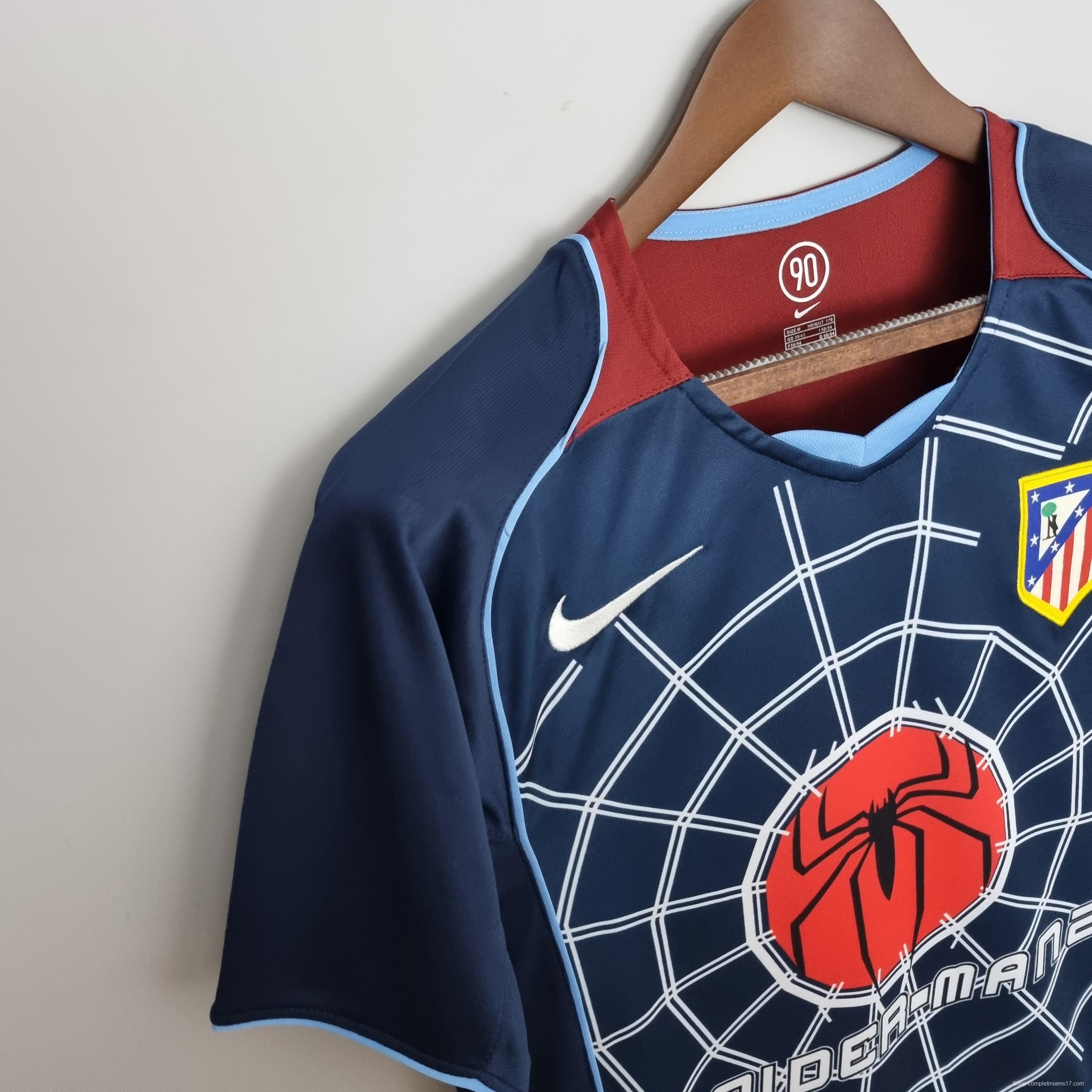 Retro 04/05 Atletico Madrid away Soccer Jersey