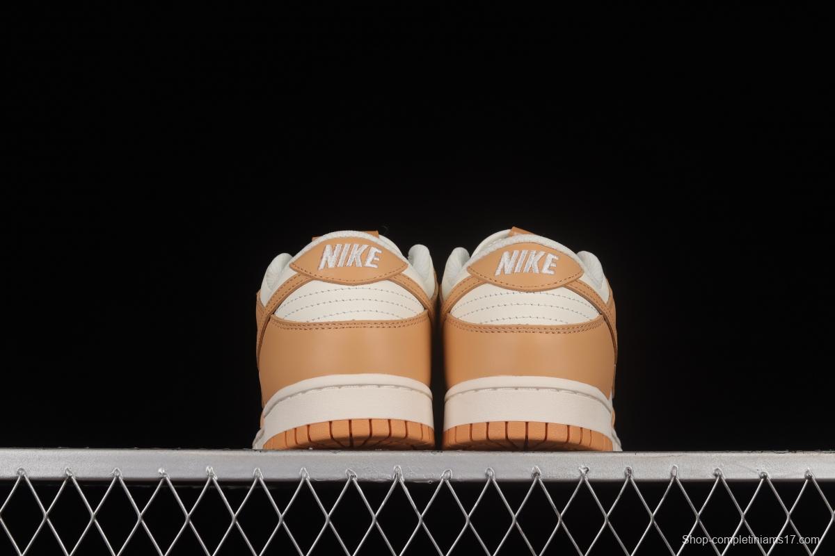 NIKE DUNK Low Harvest Moon Autumn Moon Beige SB Buckle Shredded Backboard Fashion Casual Sneakers DD1503-114