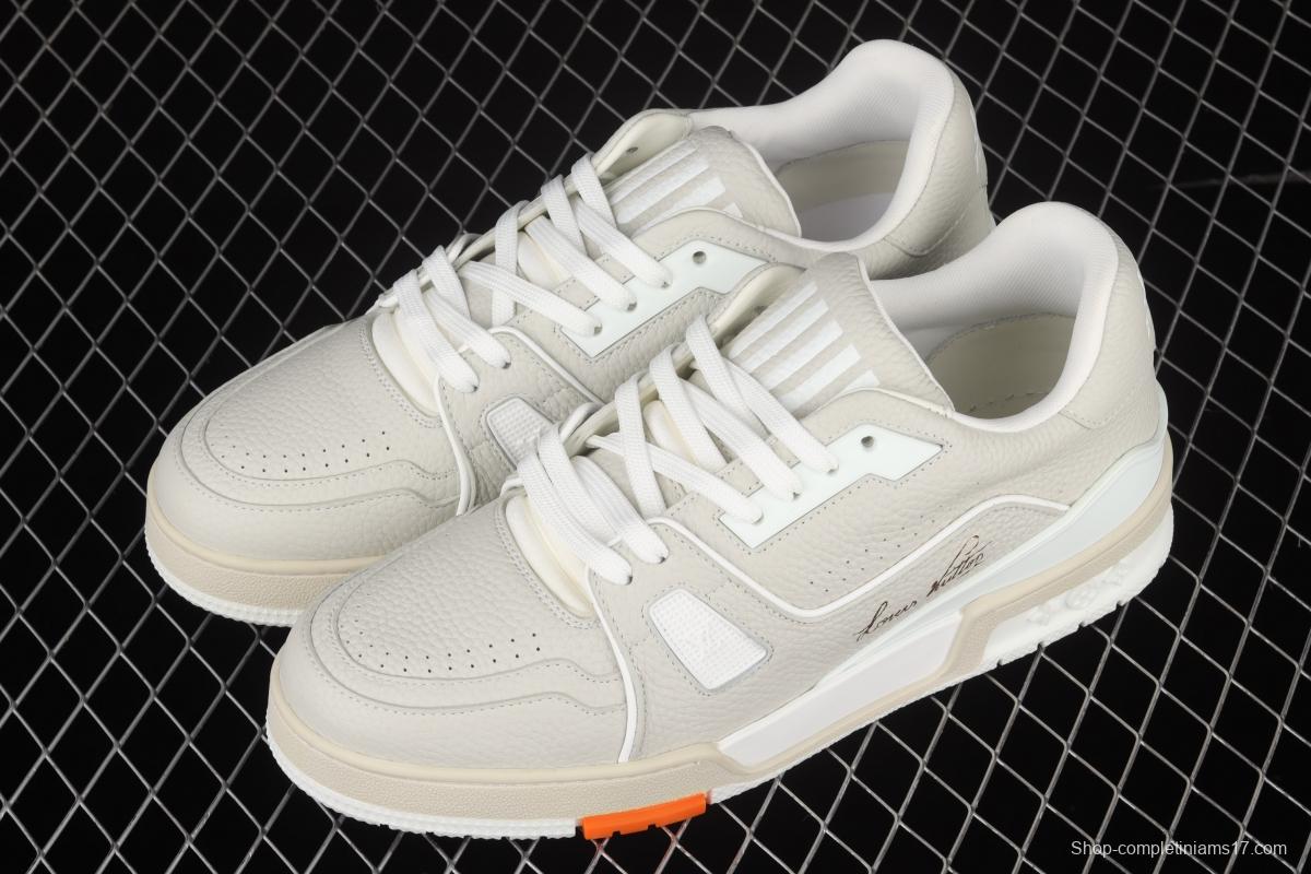 Authentic LV 2021s LV Trainer is limited to the latest color matching in autumn