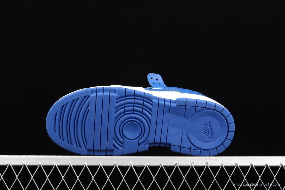 NIKE DUNK Low Disrupt White/Sand/Ghost/Sail lightweight dunk destruction series deconstructed wind low side casual skateboard shoes CK6654-100