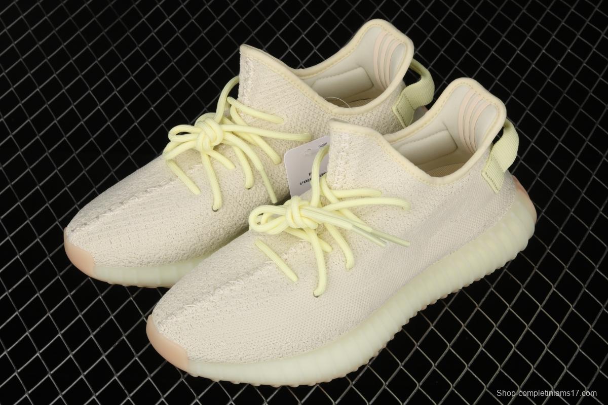 Adidas Yeezy 350V2 Real Boost Basf F36980 Darth Coconut 350 second Generation Cream Yellow BASF Boost original