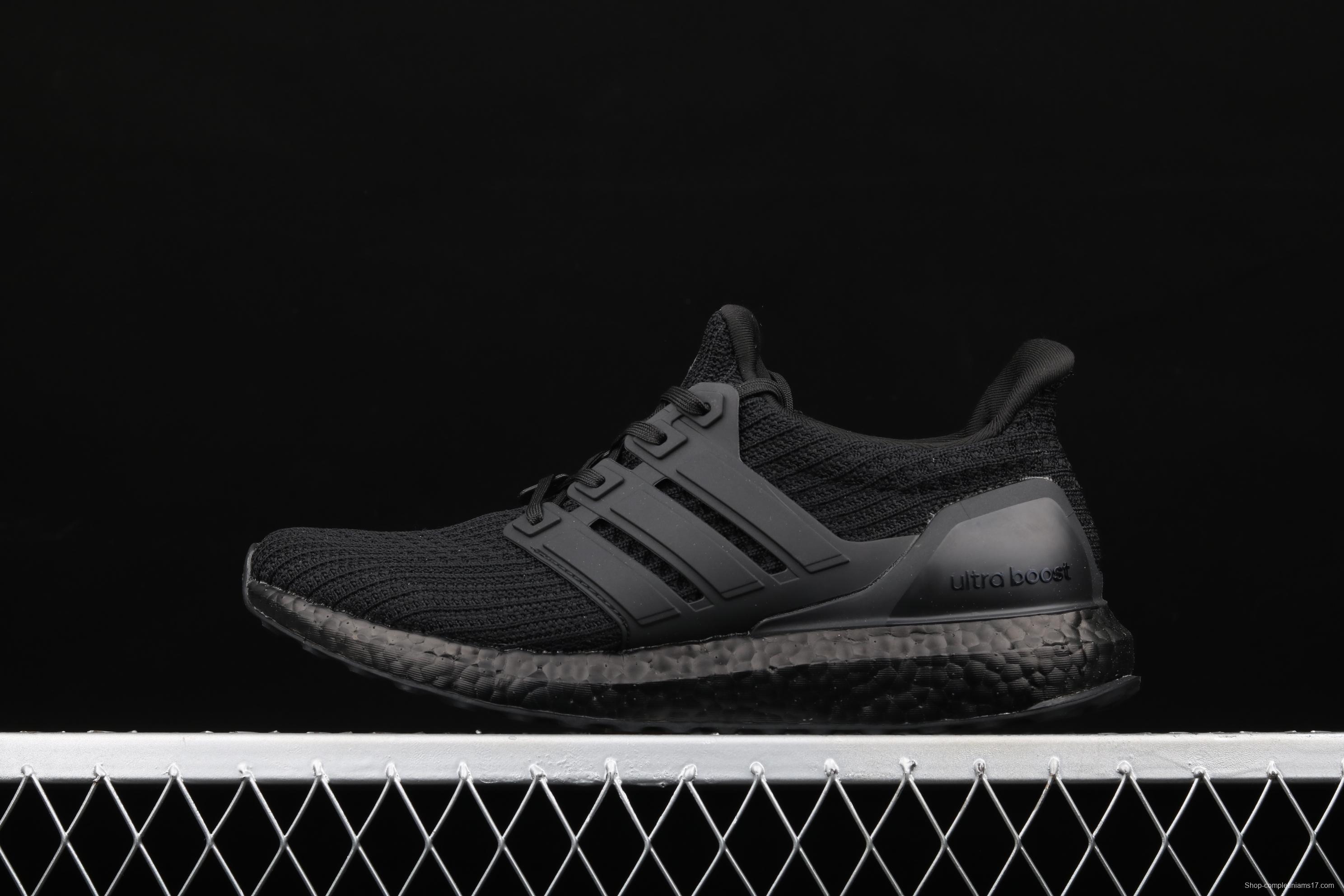 Adidas Ultra Boost 4.0BB6171 fourth generation knitted striped gray-black UB