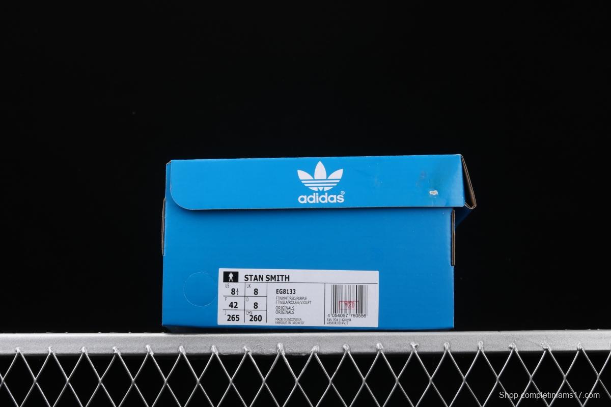 Adidas Stan Smith Rainbow EG8133 Smith rainbow crystal soles casual board shoes