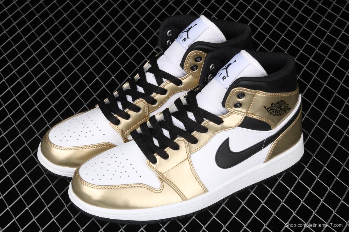 Air Jordan 1 Mid liquid gold DC1419-700