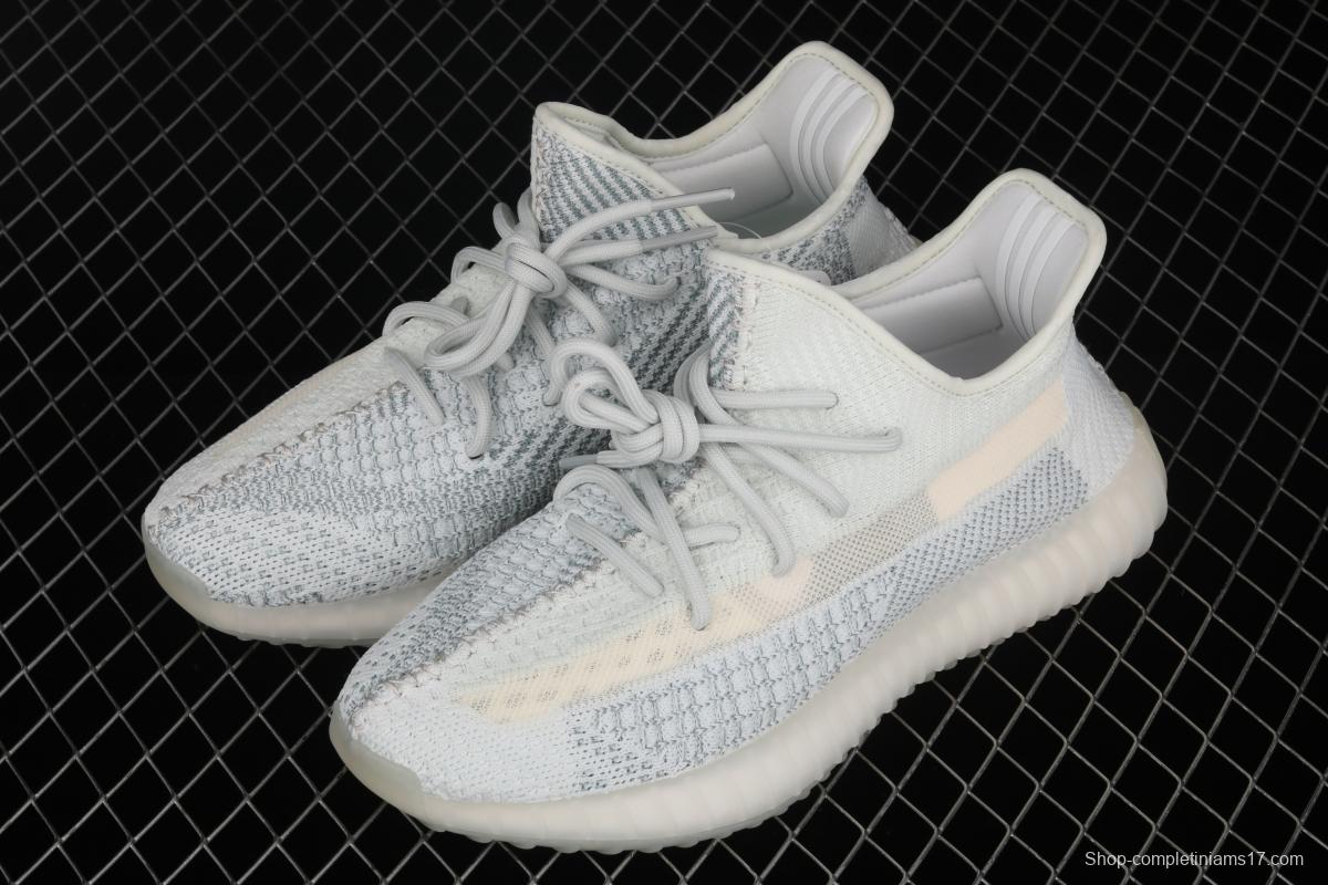 Adidas Yeezy 350 Boost Basf V2 FW5317 Darth Coconut 350 second generation hollowed-out silk ice blue star color BASF Boost original