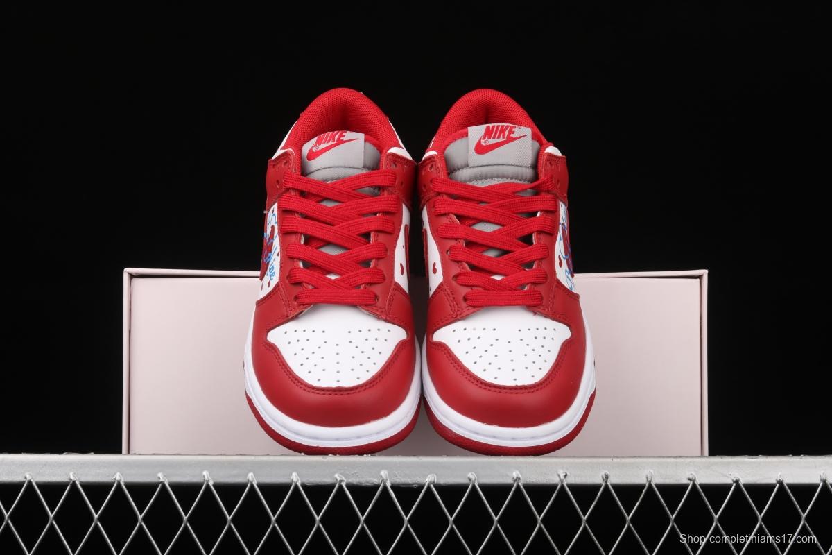 NIKE SB DUNK Low Valentine's Day Valentine's Day Limited gift box dunk series low side leisure sports skateboard shoes DD1391-003