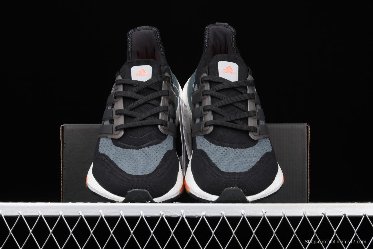 Adidas Ultra Boost 21 Consortium FY0389 Das new thick-soled popcorn running shoes