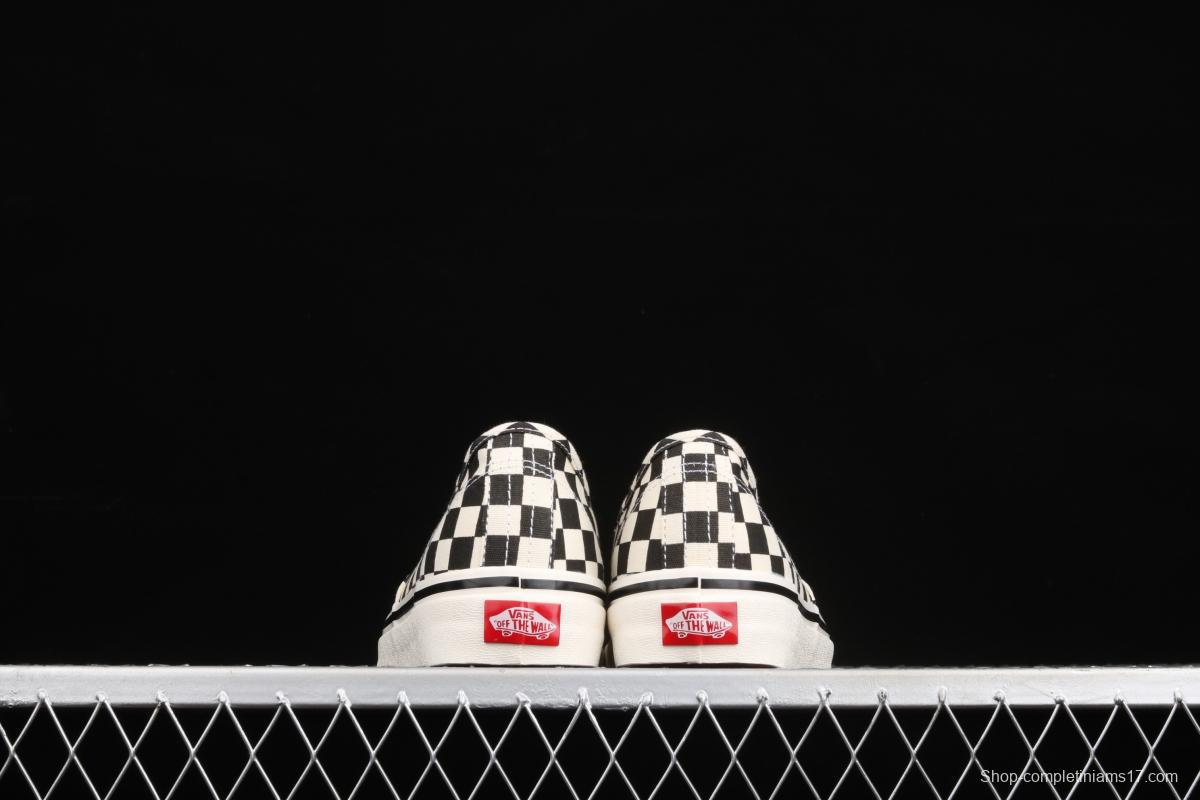 Vans Old Skool Anaheim blue standard four-hole low-side checkerboard vulcanized casual shoes VN0A38ENOAK