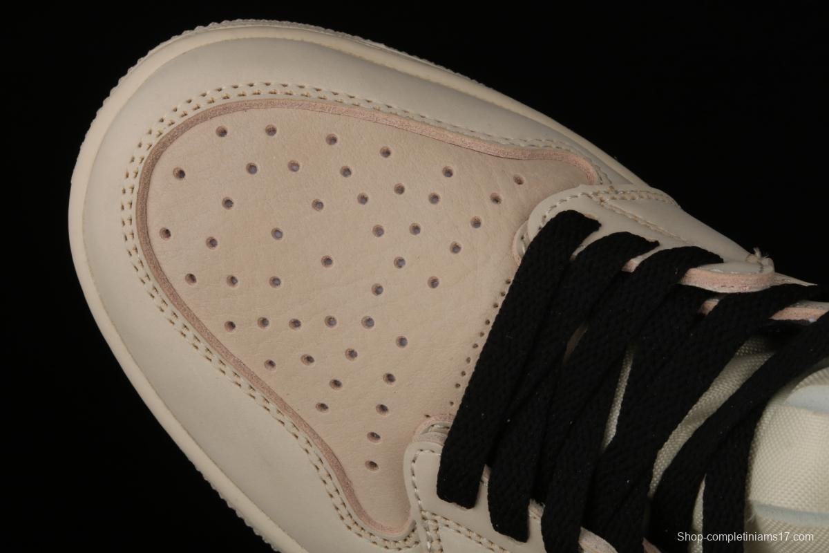 Air Jordan 1 Zoom CMFT Summit White Pearl Milk Tea Rice White CT0979-100