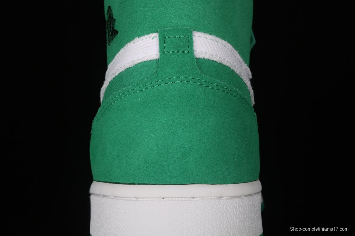 Air Jordan 1 Zoom CMFT StAdidasium Green white and green splicing CT0978-300