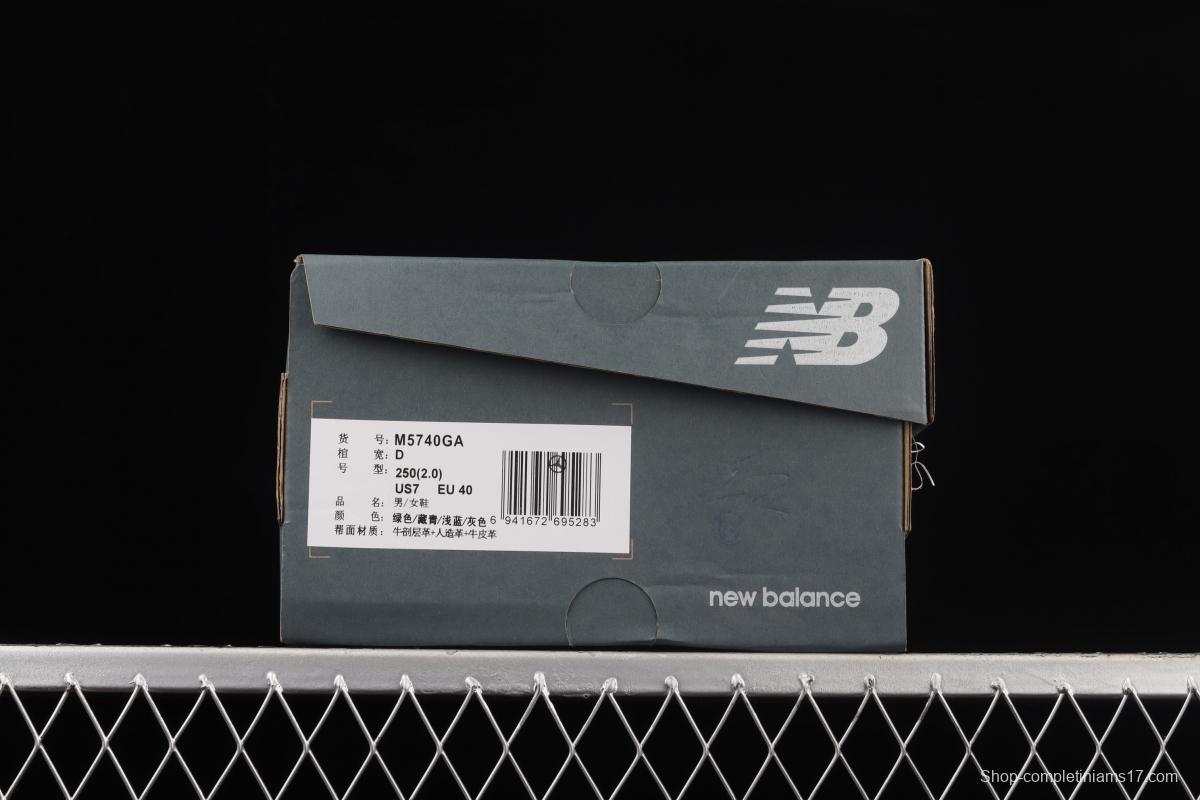 New Balance NB5740 series retro leisure jogging shoes M5740GA