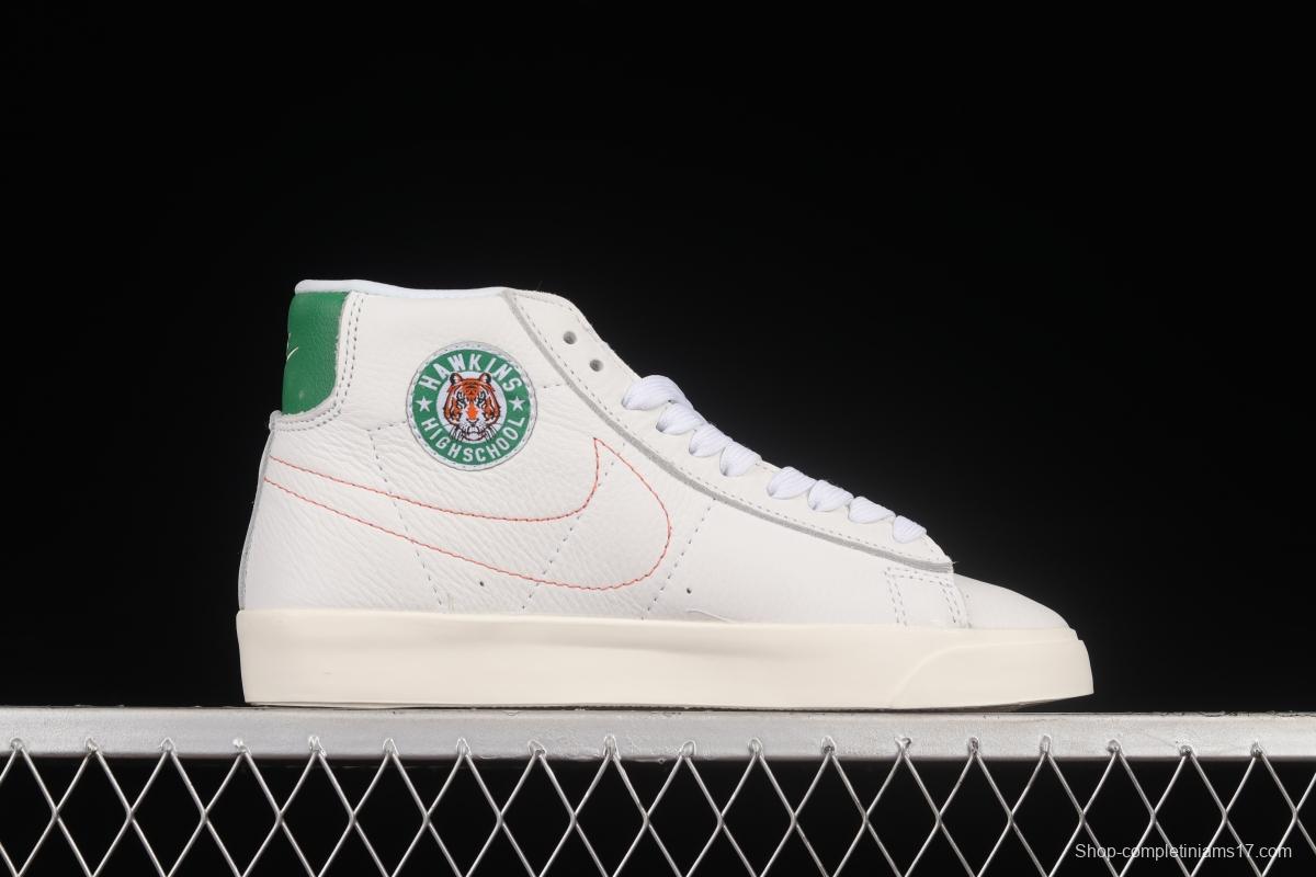 Stranger Things x NIKE Blazer Mid QS HH Trailblazer High Top Casual Sneakers CJ6101-100