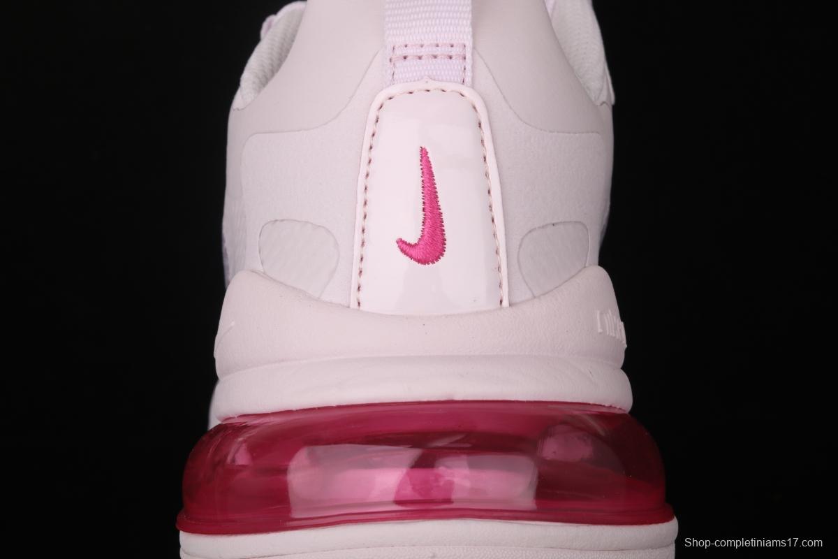 NIKE Air Max 270React new high-frequency mesh hollowing out function half-palm air cushion running shoes CZ0374-500