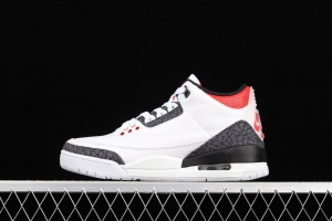 Air Jordan 3 SE DNM Fire Red AJ3 Joe 3 Flame Red Cowboy head layer genuine Standard CZ6431-100