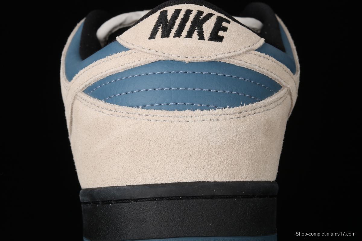 NIKE DUNK Low SB Pro blue and white dunk series low side leisure sports skateboard shoes BQ6817-200