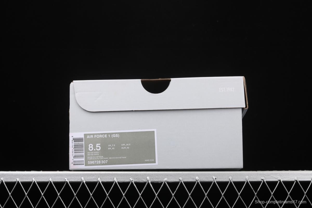 NIKE Air Force 1 Mid'07 medium top casual board shoes 596728-307
