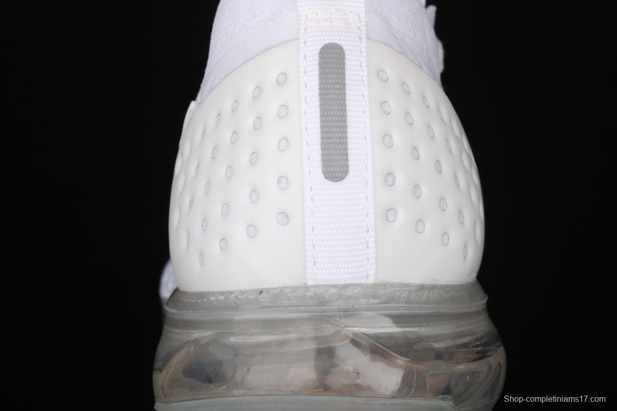 NIKE Air Vapormax Flyknt 2019 full palm air cushion running shoes 942842-100