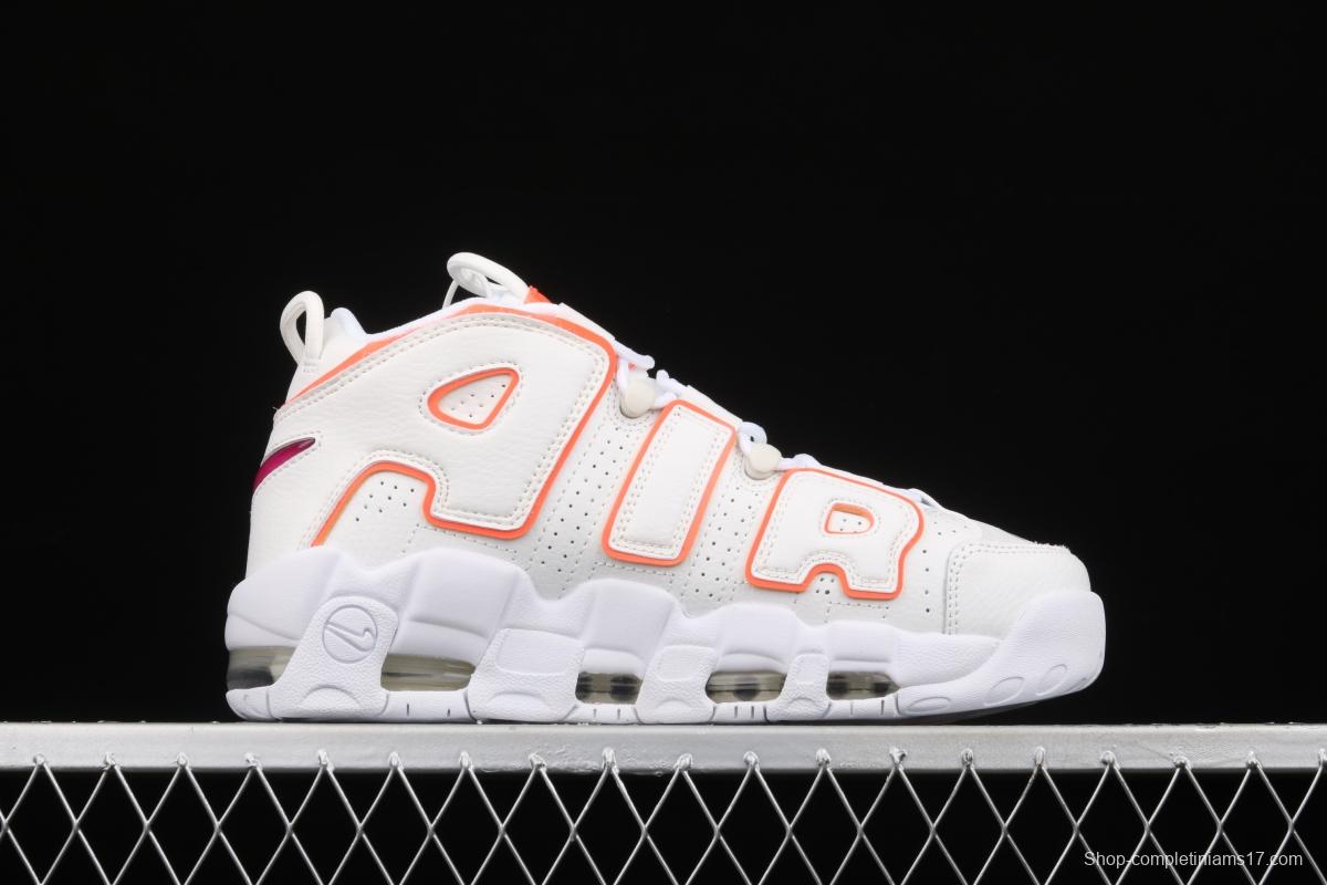 NIKE Air More Uptempo 96 QS Pippen original series classic high street leisure sports basketball shoes DH4968-100