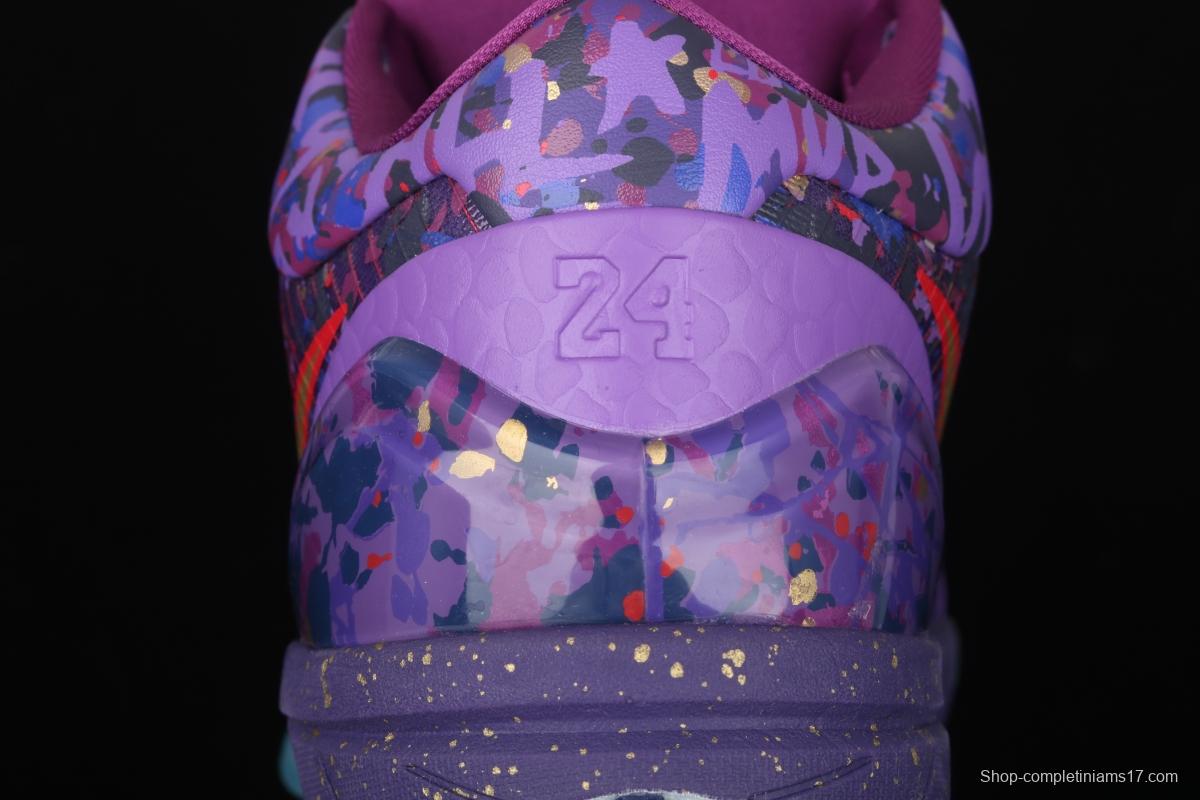 NIKE Zoom Kobe 4 Prelude Kobe Bryant's road to four generations of masters low-top men's basketball shoes 639693-500