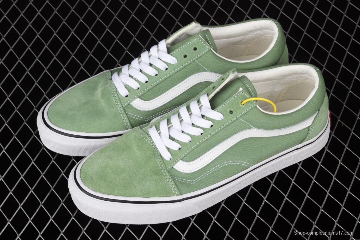 Vans Old Skool grass green low-side vulcanized casual board shoes VN0A3WKT4G6