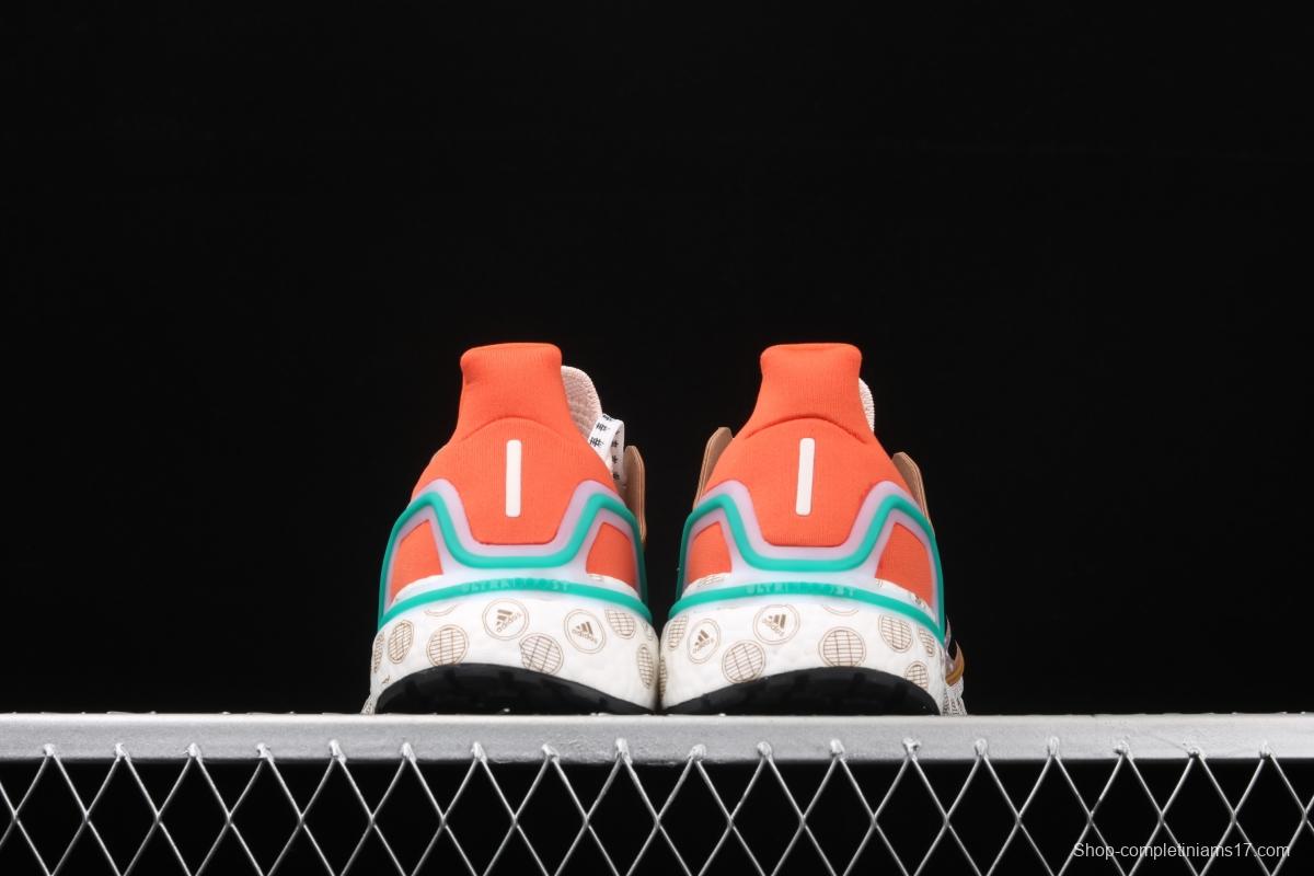 Adidas Ultra Boost 20 Consortium FX8888 Wufu Shimen Linyi series limited sports and leisure running shoes