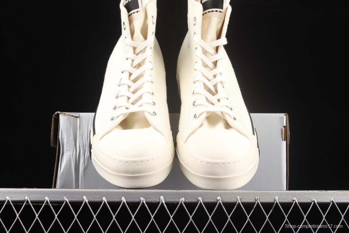 Converse x DRKSHDW international famous designer RickOwens launched a joint series of high-top casual board shoes A00132C.