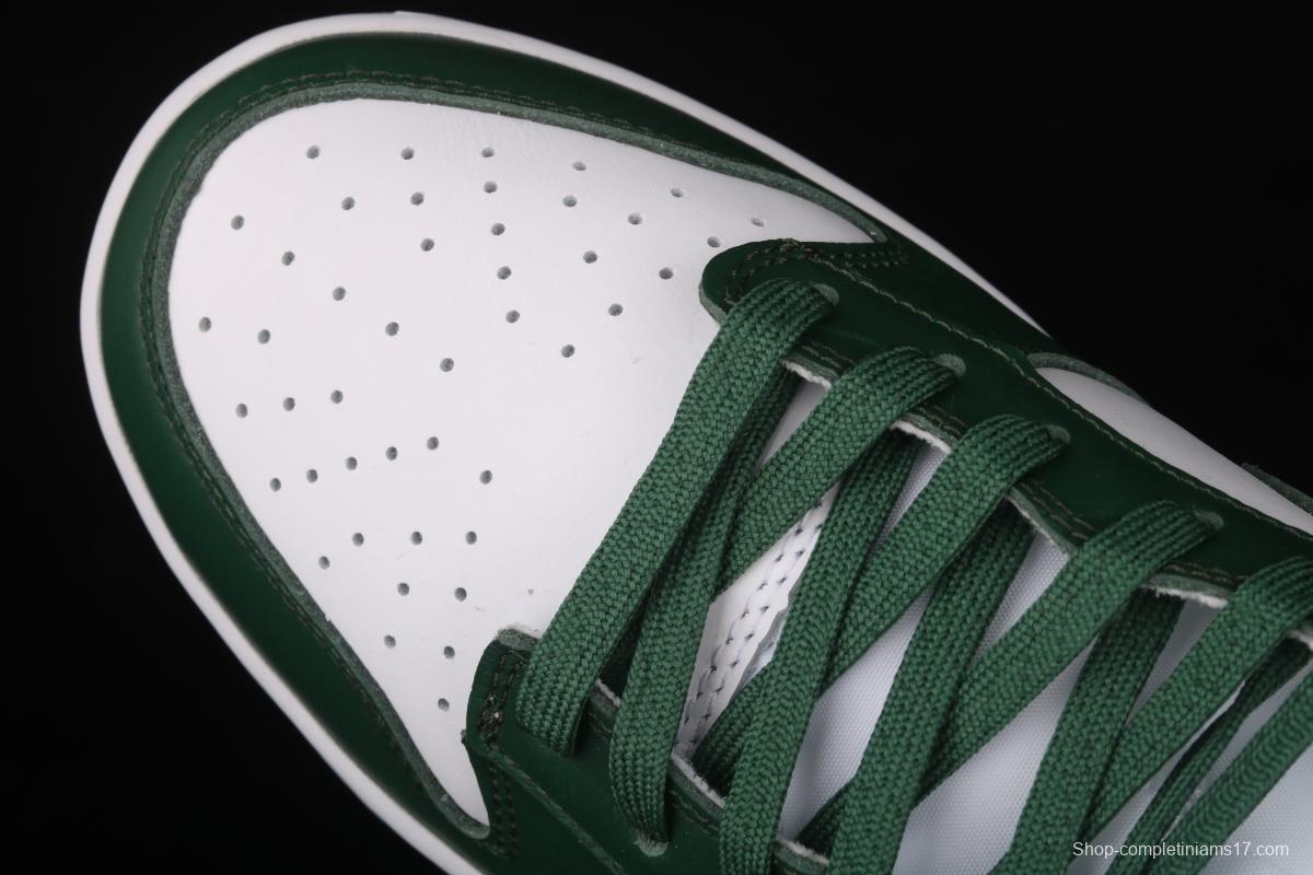 NIKE SB DUNK Low Team Green Michigan White and Green Slam Dunk Series low side Leisure Sports Skateboard shoes DD1391-101
