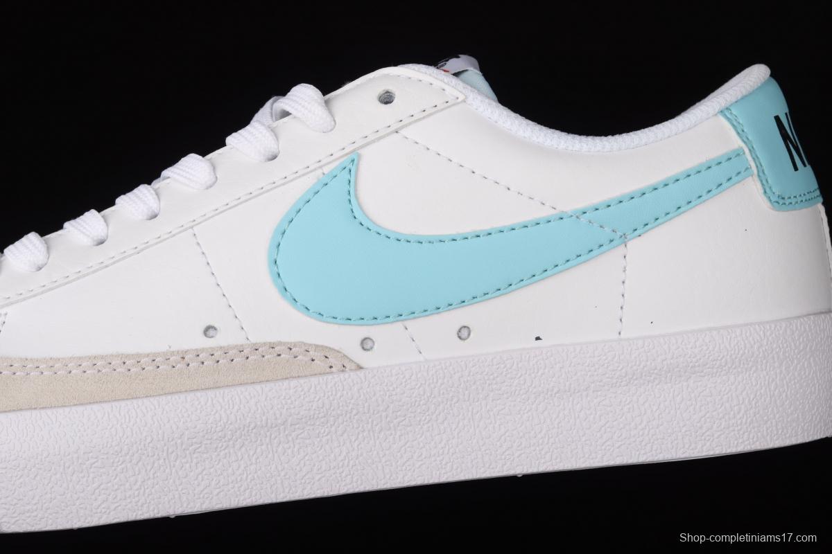 NIKE Blazer Low'77 Vintage Trail Blazers Leather Leather low-top Leisure Board shoes DA4074-103