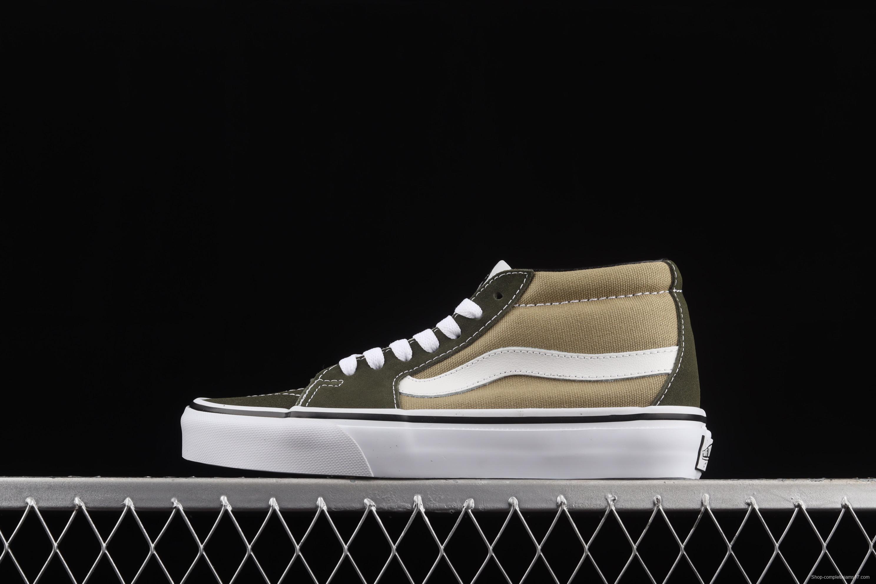 Vault by Vans x JJJJound high-end joint series of suede canvas retro China leisure board shoes VN0A7TNH2D5