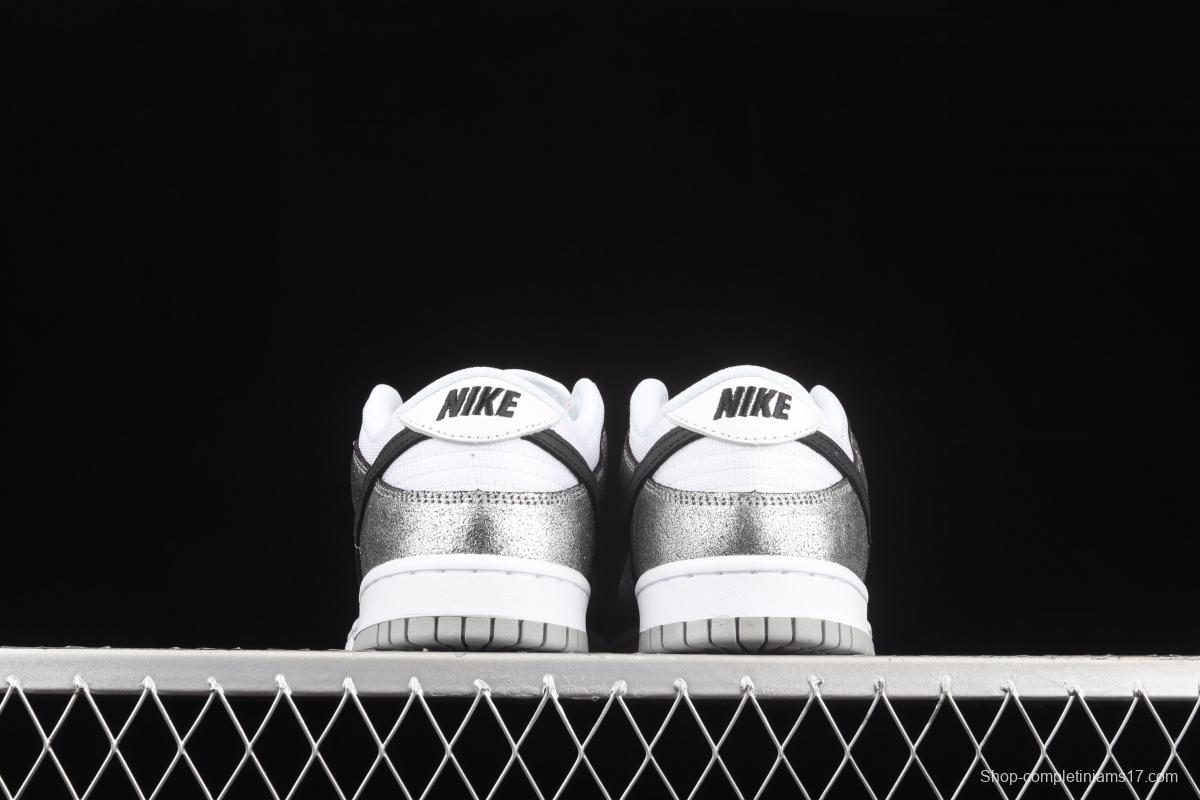 NIKE SB DUNK Low Prm Leonard SB buckle rebound fashion casual board shoes DO5882-001