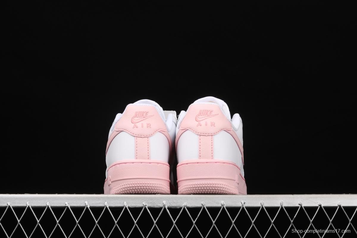 NIKE Air Force 1 Low GS girl powder accessories low upper board shoes CV7663-100