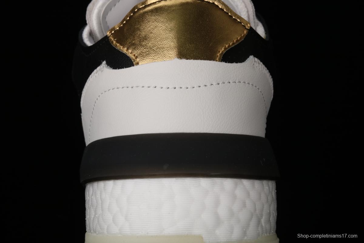 Adidas Rivalry RM Low Boost EF6443 striped casual shoes with thick soles