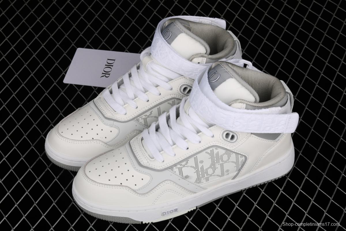 Dior B27 Mid-Top Calf Perfo all-star KAWS director supervises the production of high-end Dior upper board shoes V00348H068