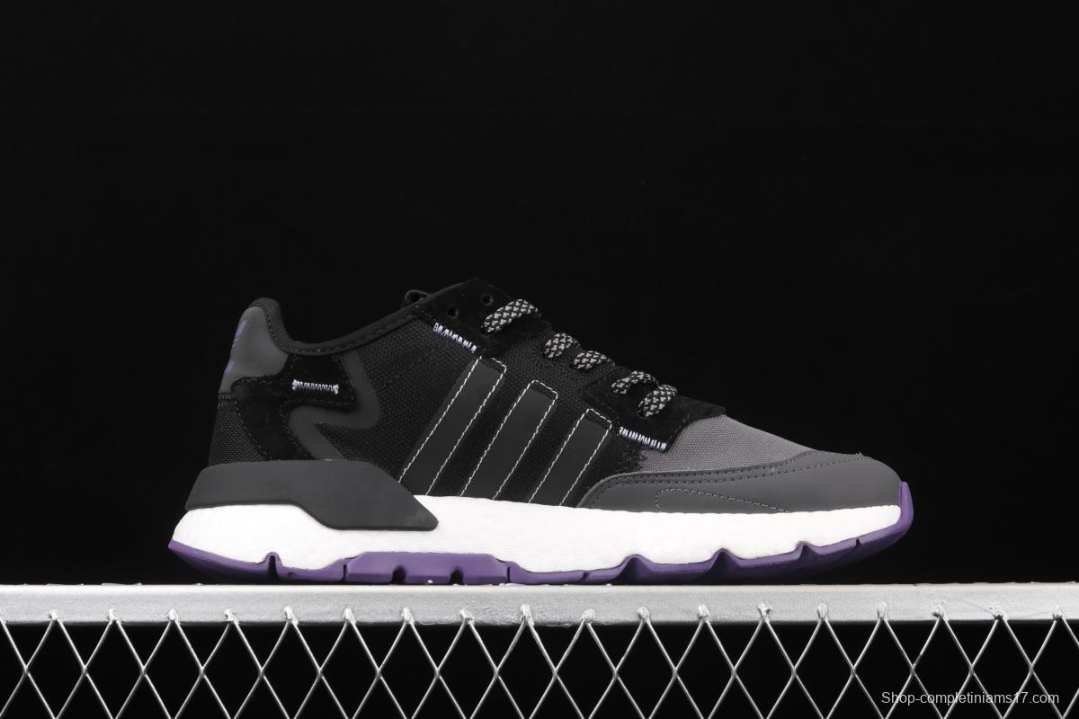 Adidas Nite Jogger 2019 Boost FV4135 3M reflective vintage running shoes