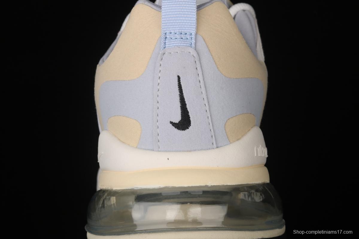 NIKE Air Max 270React new high-frequency mesh function half-palm air cushion cushioning running cloth shoes CT1287-100