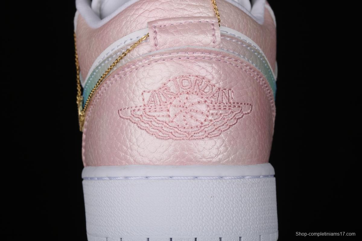 Air Jordan 1 Low low top basketball shoes 553560-130