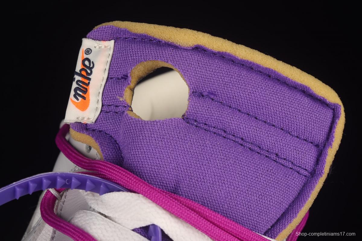 OFF-White x NIKE DUNK Low OW white gray leisure sports skateboard shoes DM1602-111,