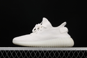 Adidas Yeezy 350V2 All White Real Boost Basf Darth coconut 350 second generation CP9366 fluorescent white BASF Boost original background