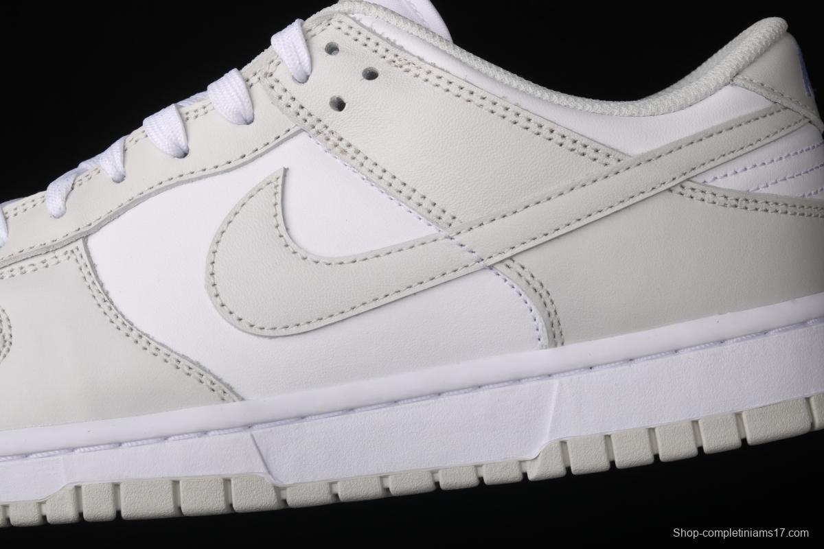 NIKE SB DUNK Low dunk series white light gray color matching low-side leisure sports skateboard shoes DD1503-103
