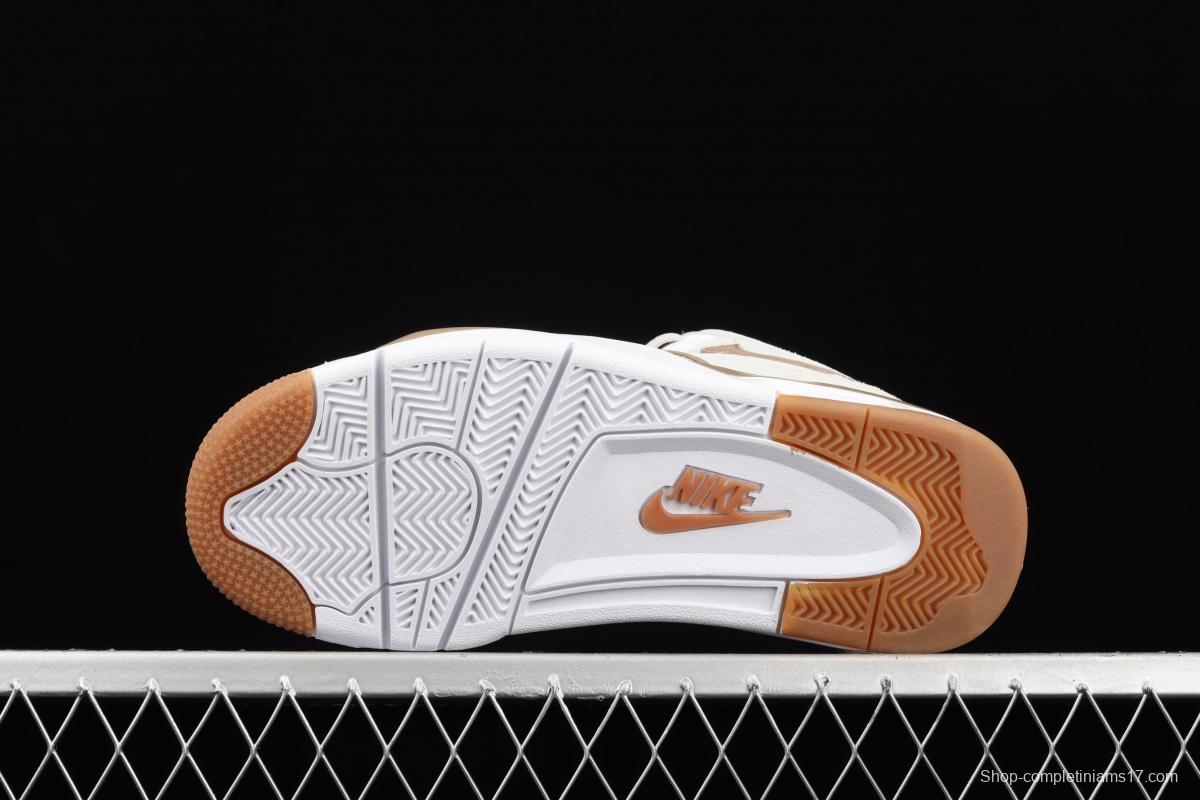 NIKE Air Flight 89 Milk Tea Color Air cushion Basketball shoes 819665-002